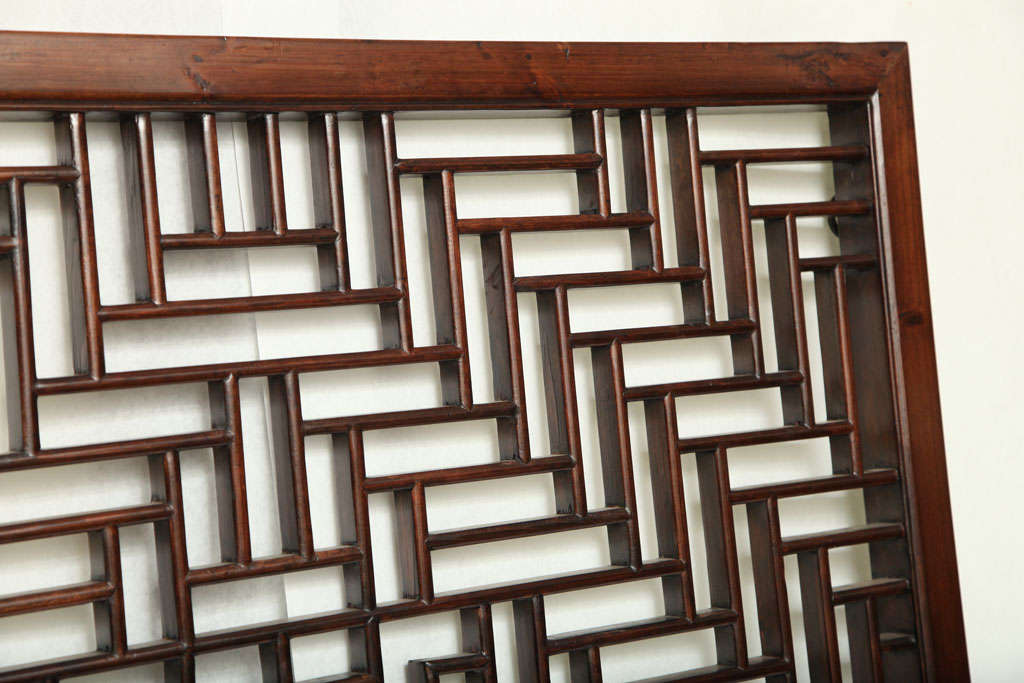Chinese Lattice Screen 1