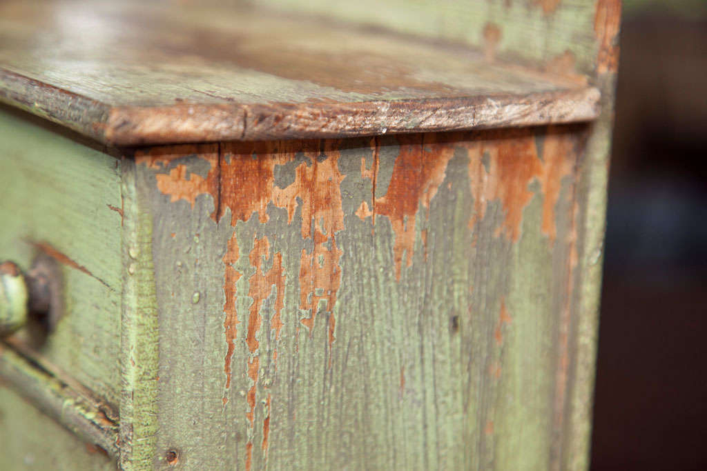 19th C.  Painted  Spice Chest For Sale 4