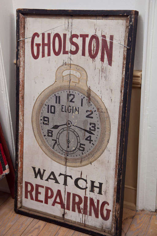 Pocket Watch Trade Sign For Sale 2