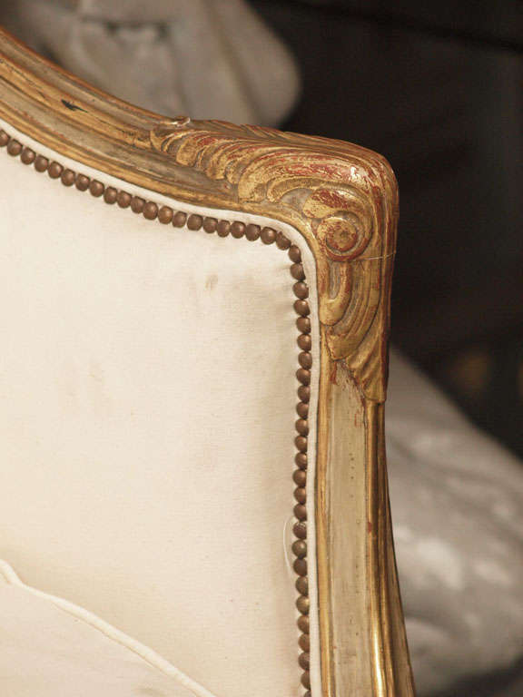 Giltwood Louis XV Style  Canape