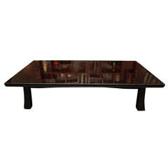 Japanese Wakasa lacquer table