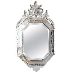 Octagonal "Venetian" Mirror