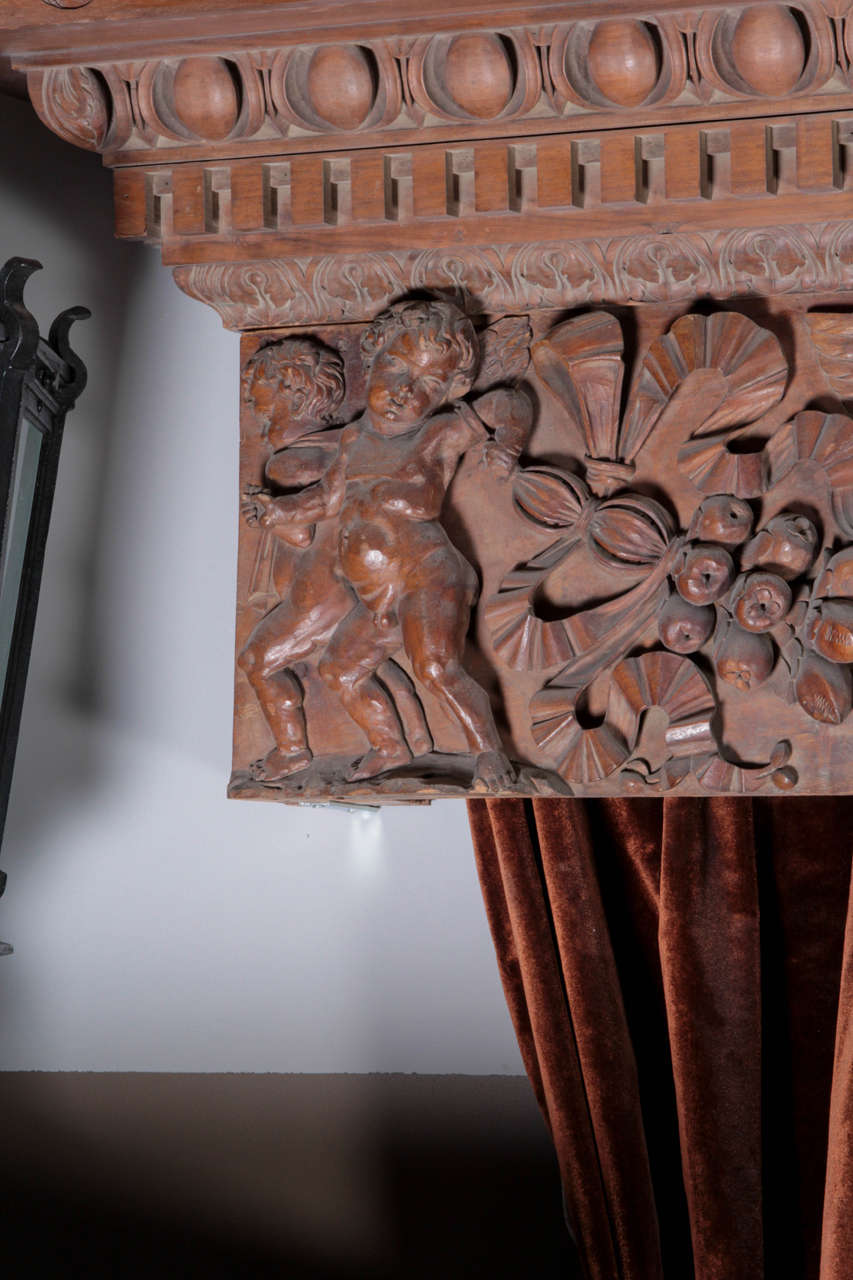 Widener Walnut Over-Door 1