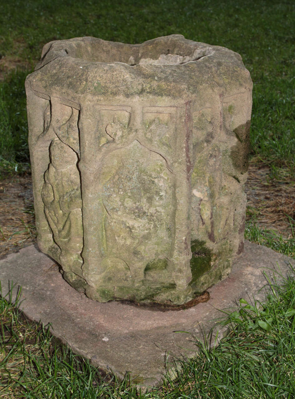 Stone Gothic Vessel For Sale