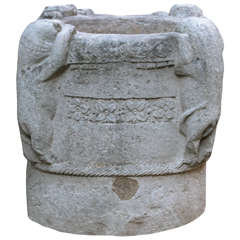 Rare Carved Stone Vessel