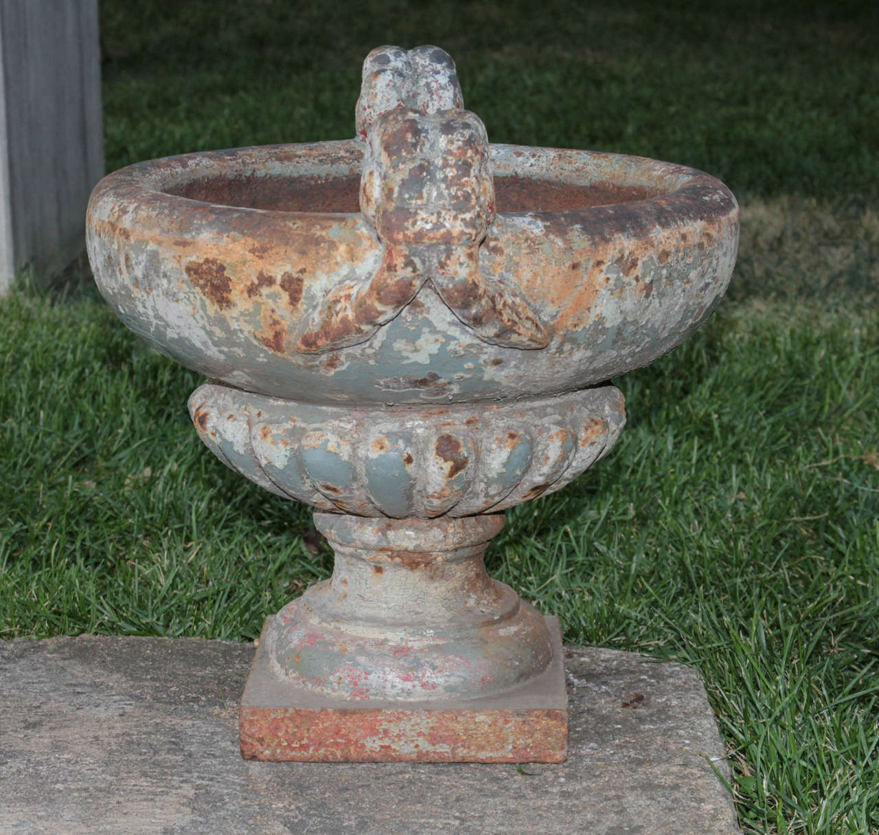 19th Century Cast Iron Urns For Sale