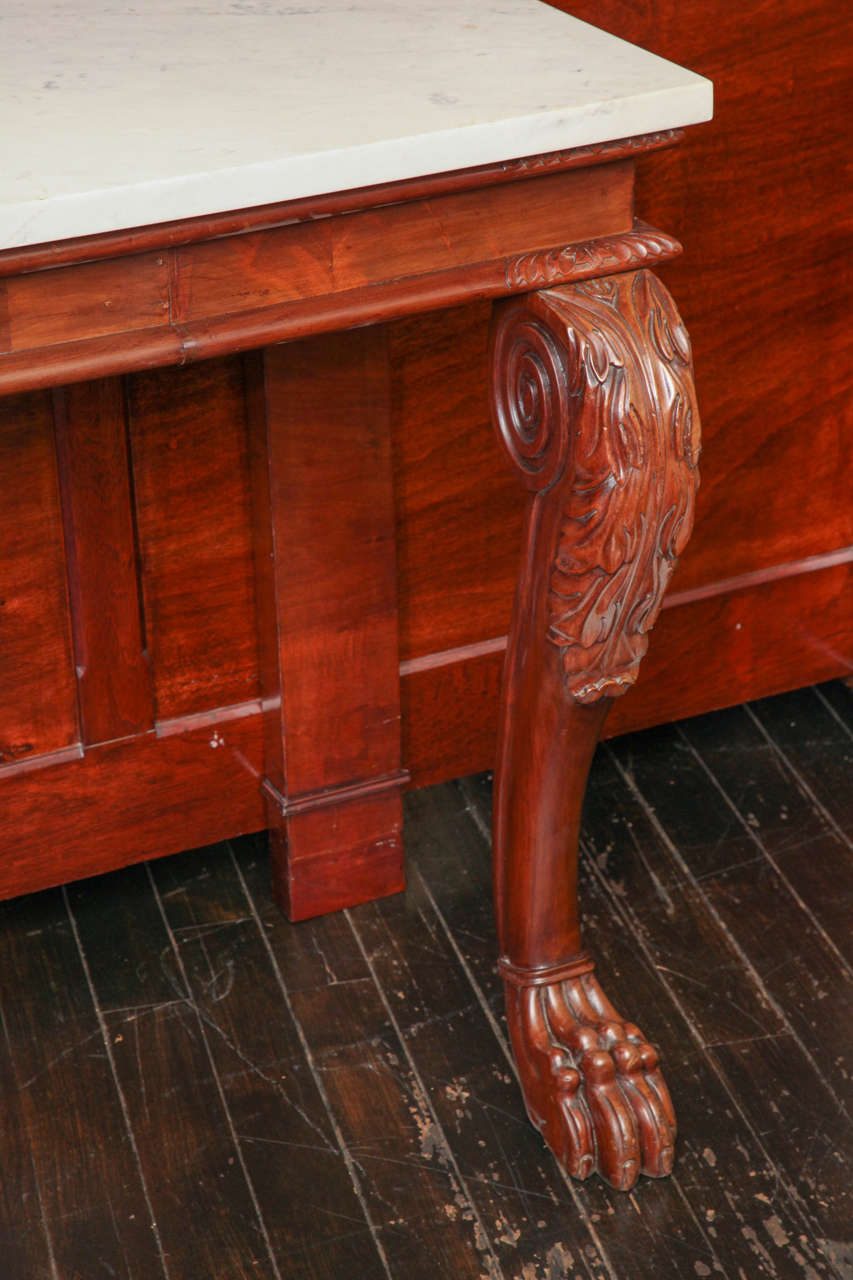 Early 19th Century English, Mahogany Console For Sale 6