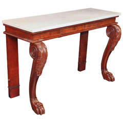 Early 19th Century English, Mahogany Console 7