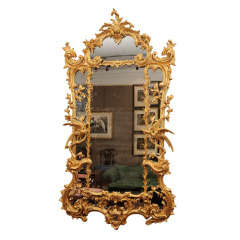 An Important George III Giltwood Pier Mirror