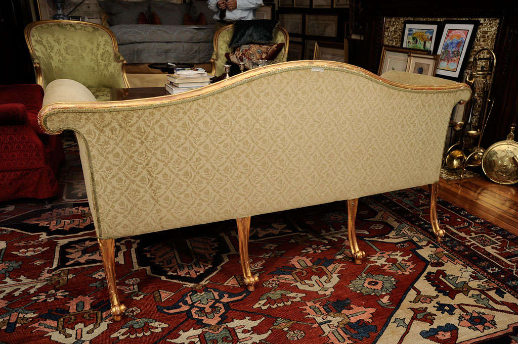 A George III Giltwood Sofa In The Manner Of John Cobb For Sale 5