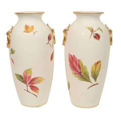 A Pair of Minton Vases