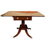 English, Regency rosewood banded mahogany sofa table English, Regency rosewood banded mahogany sofa table