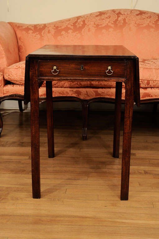 English, mahogany Pembroke table Ca. 1780