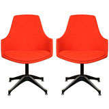 Exciting Jetson Mod Swivel Lounge Chairs by John Yellan