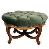 Napoleon III Circular Stool in the Rococo Taste