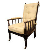 Victorian Bobbin Arm Chair