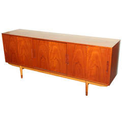 1950s Teak and Beech Sideboard by Borge Mogensen