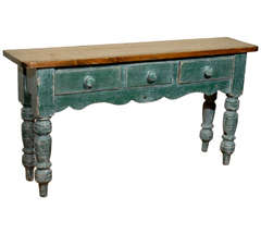 English Painted Server c1880