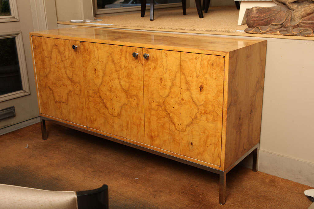 Pair of  burl buffets by Pace c. 1970