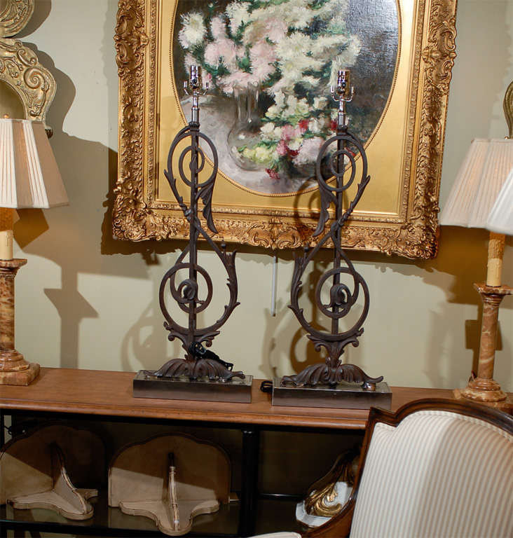 Iron Table Lamps