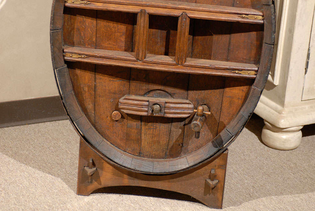 19th Century Calvados Barrel In Excellent Condition In Atlanta, GA