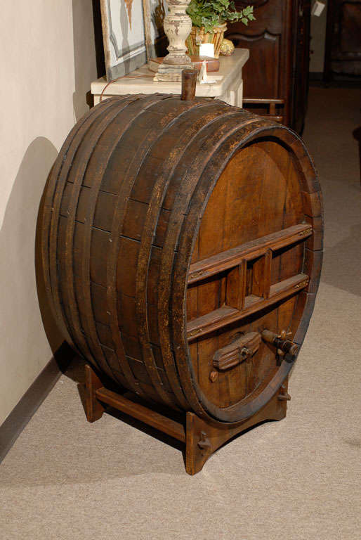 Oak 19th Century Calvados Barrel