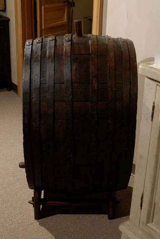 19th Century Calvados Barrel 2