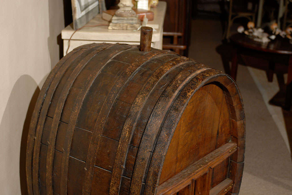 19th Century Calvados Barrel 3