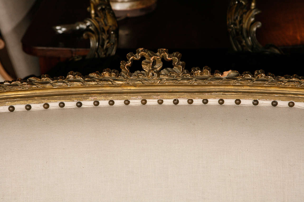 19th Century French Settee For Sale 2