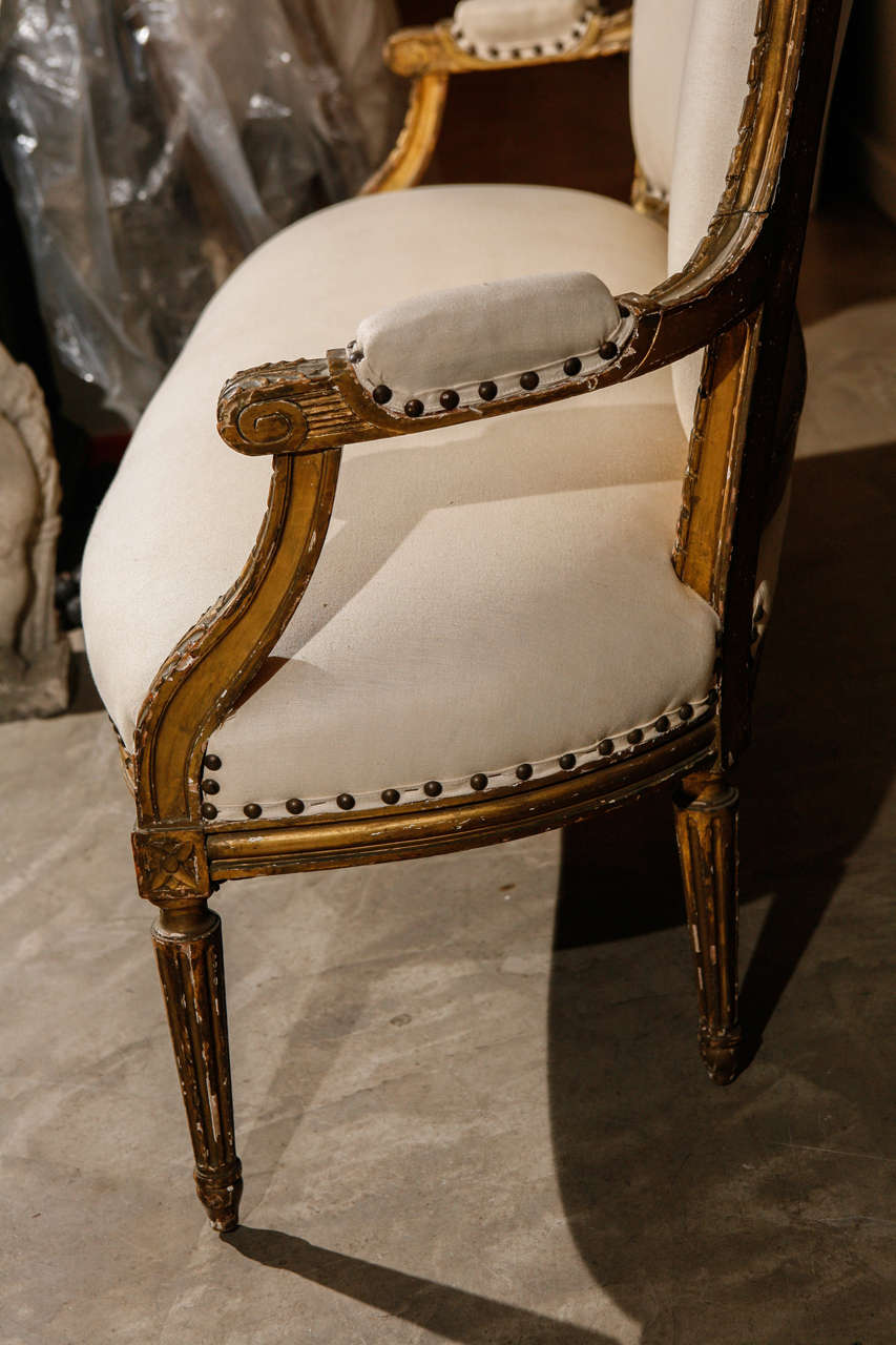 19th Century French Settee For Sale 4