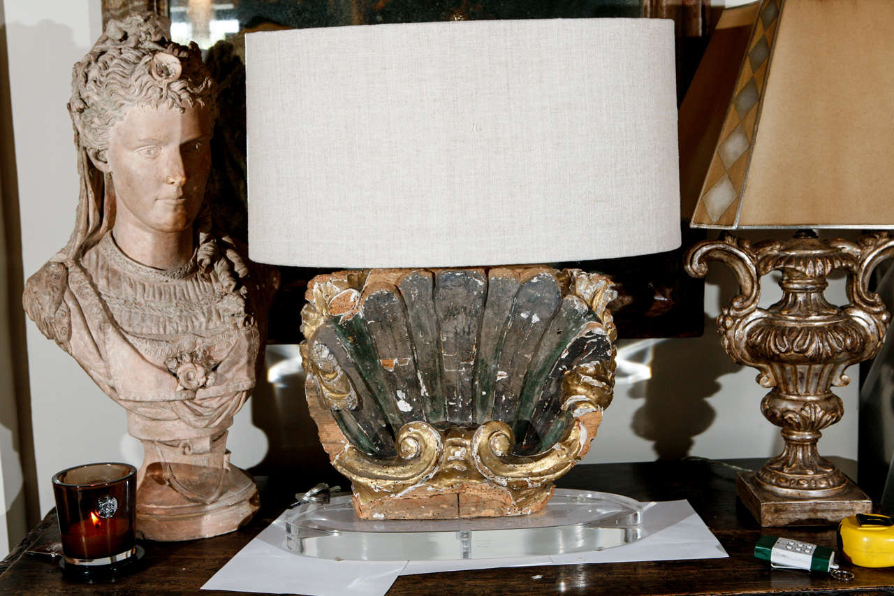 18th Century Fragment Lamp