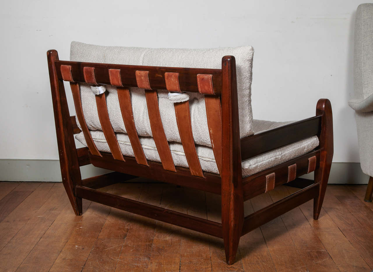 Mid-20th Century Pair of Armchairs by Jean Gillon