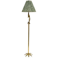 Retro An Important Italian Modern Standing Lamp, Signed Scarpa