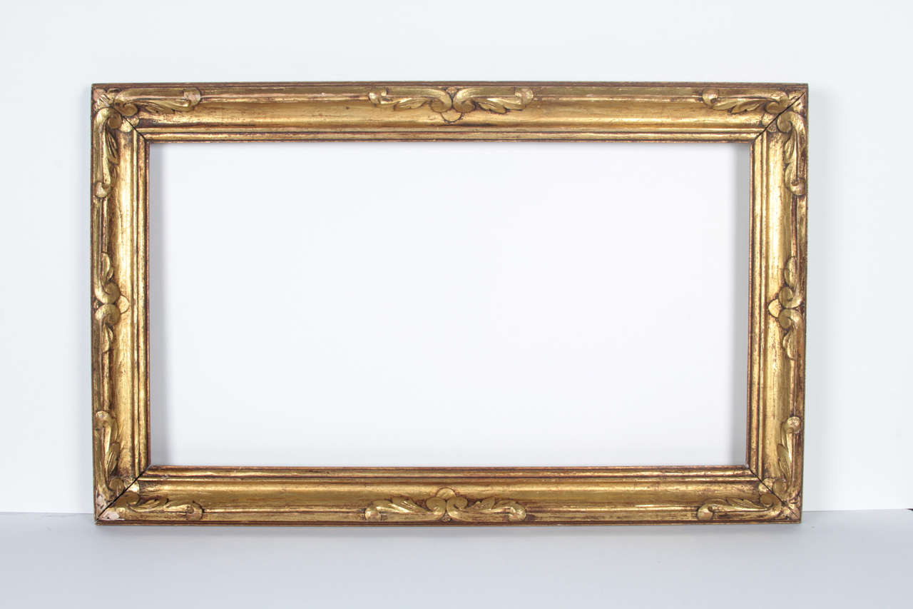 Carved and Gilded Arts & Crafts Era Frame