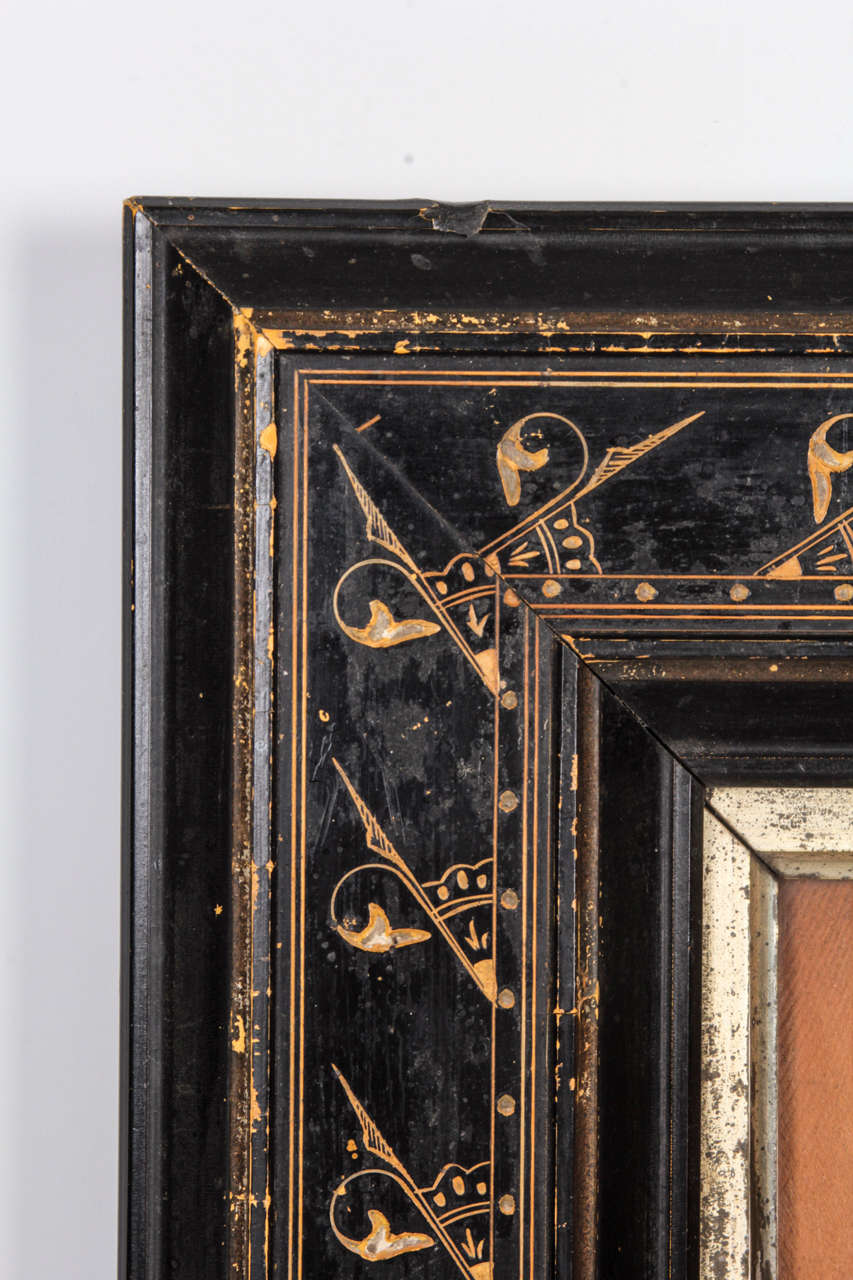 Charming Aesthetic Movement Victorian Frame In Distressed Condition For Sale In New York, NY