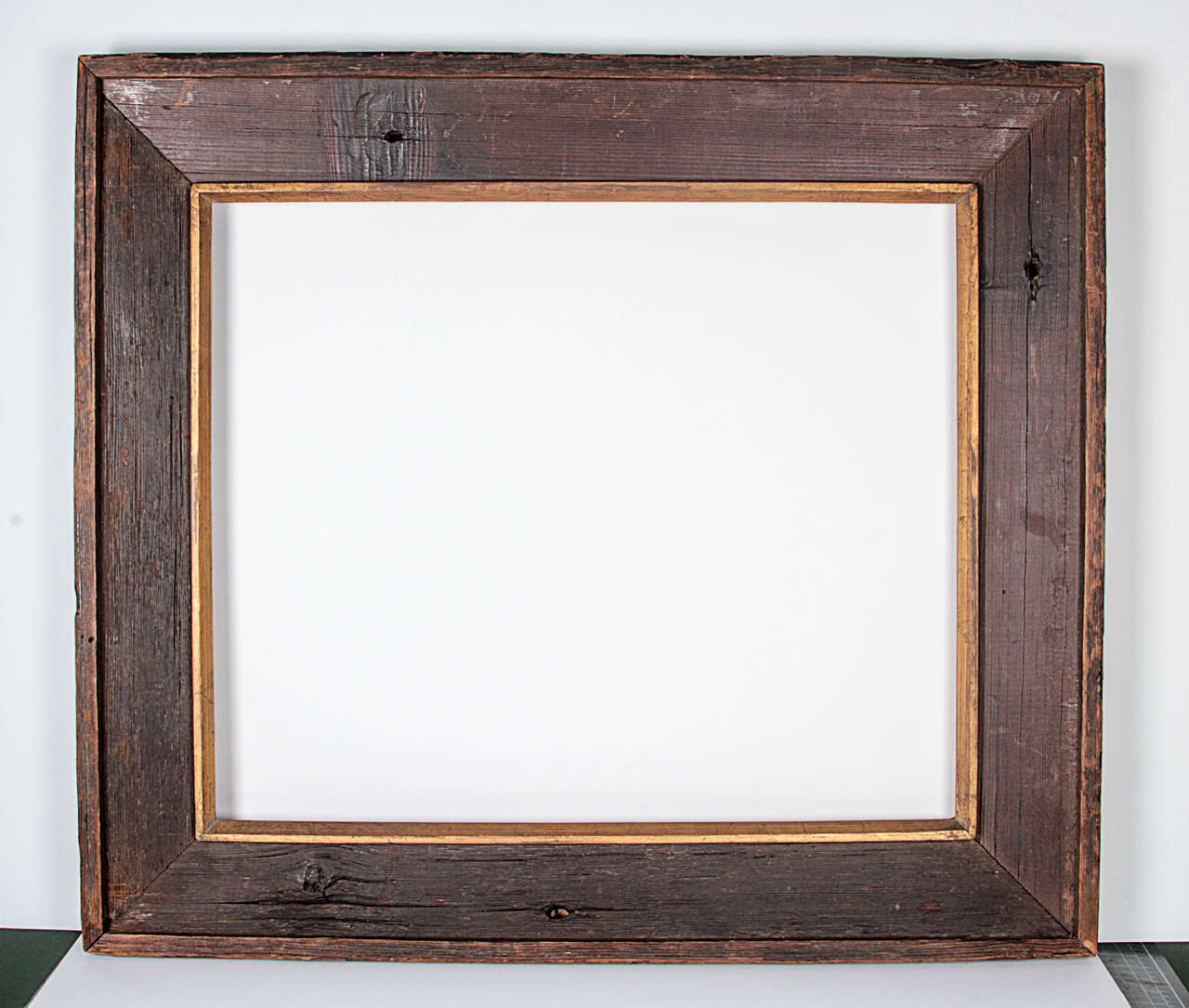 Modernist Combed Wood Frame
