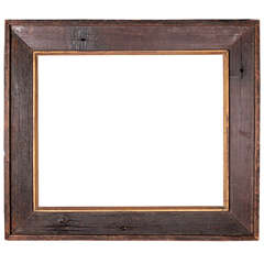 Modernist Combed Wood Frame