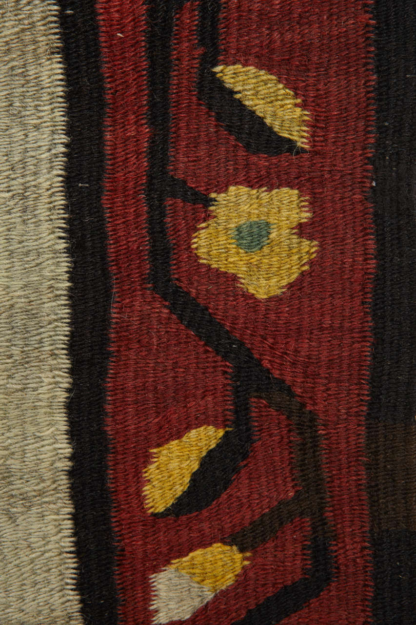 19th Century Pair of Fine Antique Bessarabian Kilim Rugs