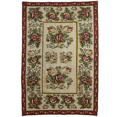 Pair of Fine Antique Bessarabian Kilim Rugs