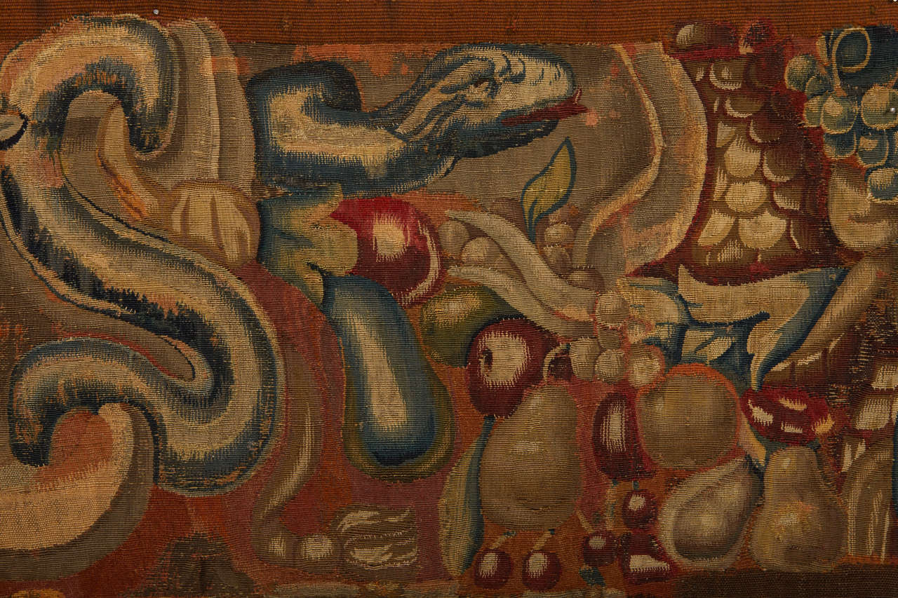 Flämische Wandteppichplatte aus dem frühen 17. Jahrhundert mit der Darstellung von Mercury (Belgisch) im Angebot