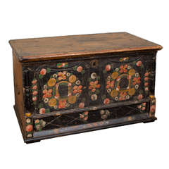 Pine Painted Dower Chest