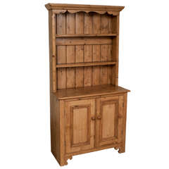 Antique Pine Open Rack Dresser