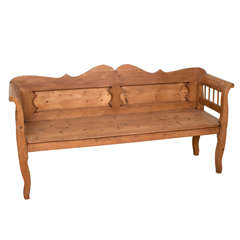 Antique Pine Bench