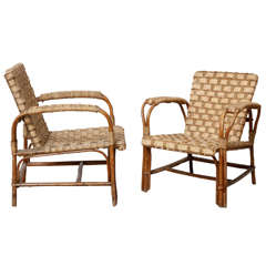 South of France 1950
s wicker chairs