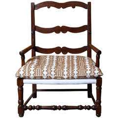 Oversized Provincial armchair