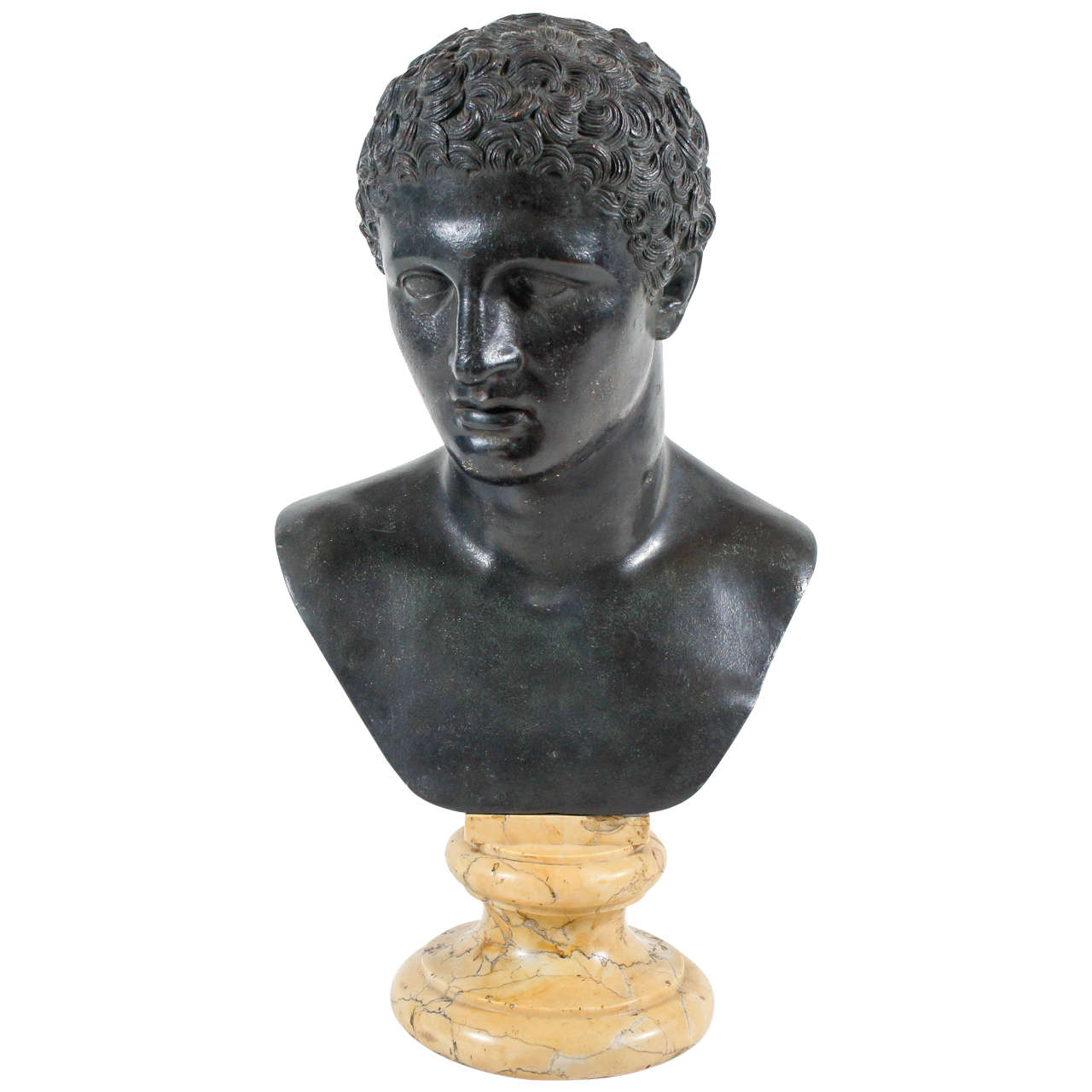 Bronze Bust of Hermes Attributed to the Chiurazzi Foundry, Naples, c. 1880