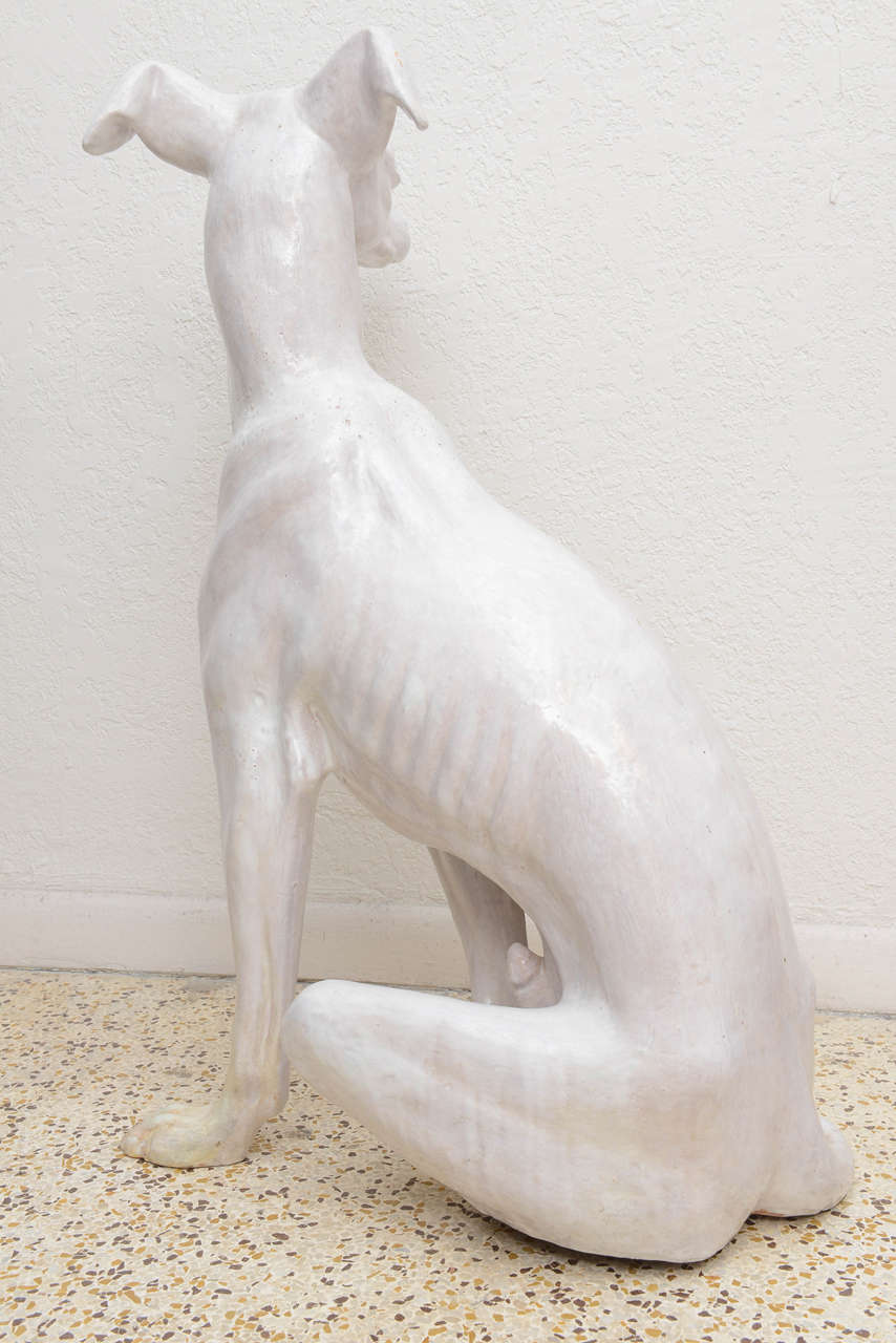 Italian Terracotta Greyhound 2