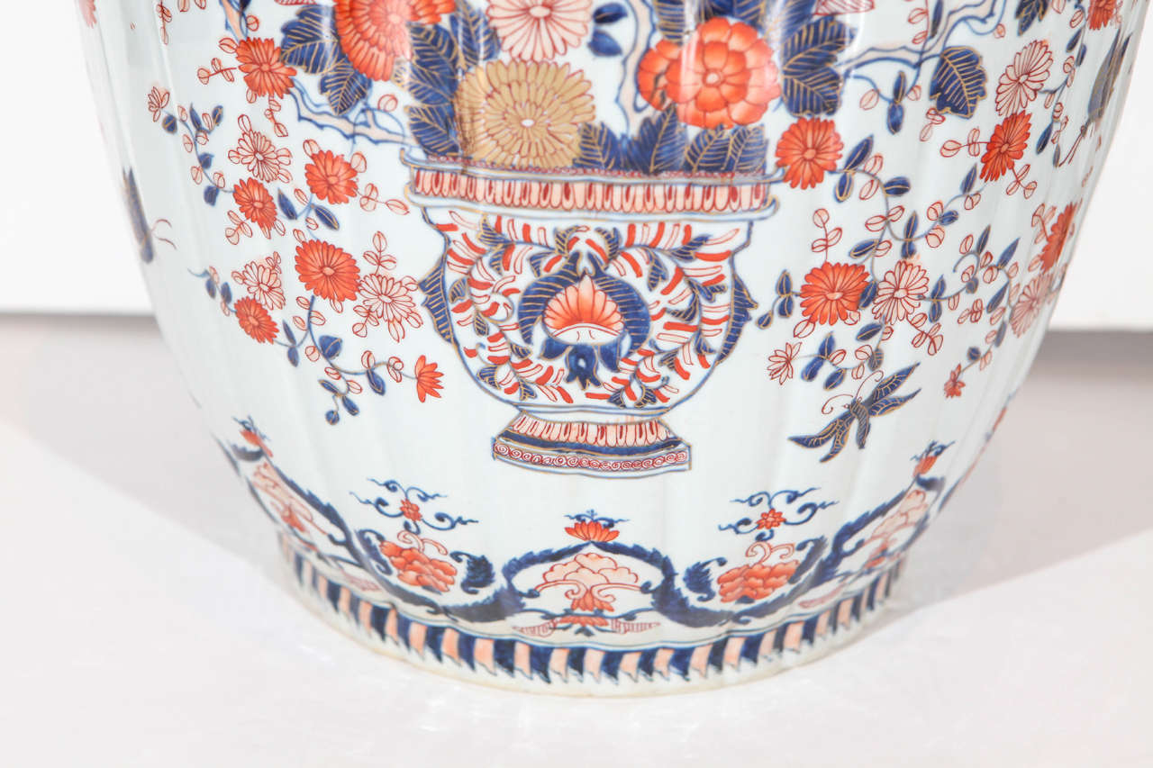 Due vasi Imari con coperchio del 1900 in vendita 2