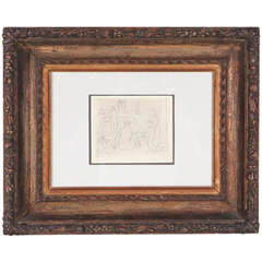 Iconic, Signed and Dated Picasso Etching