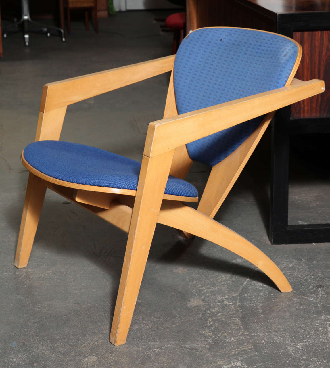 Scandinavian Modern Hans Wegner Butterfly GE 460 Easy Chairs, Pair